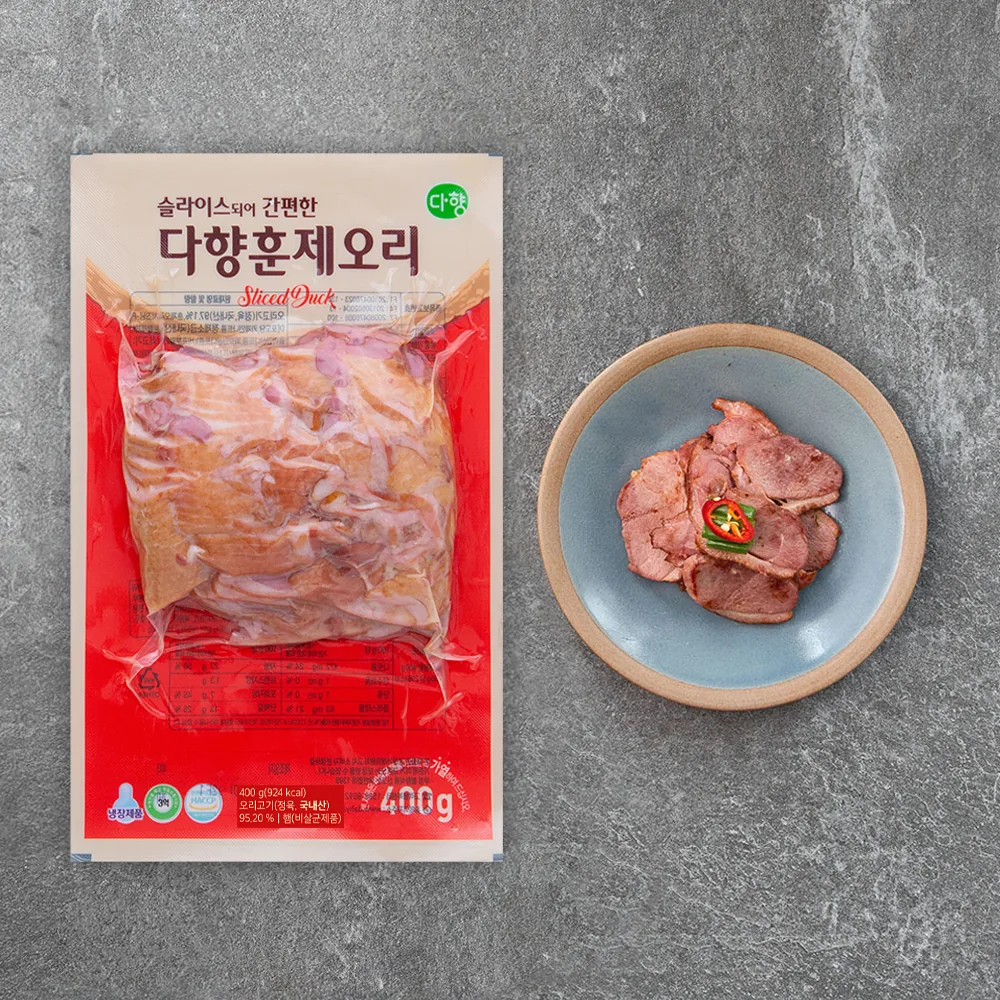 쿠팡 다향 훈제오리 슬라이스