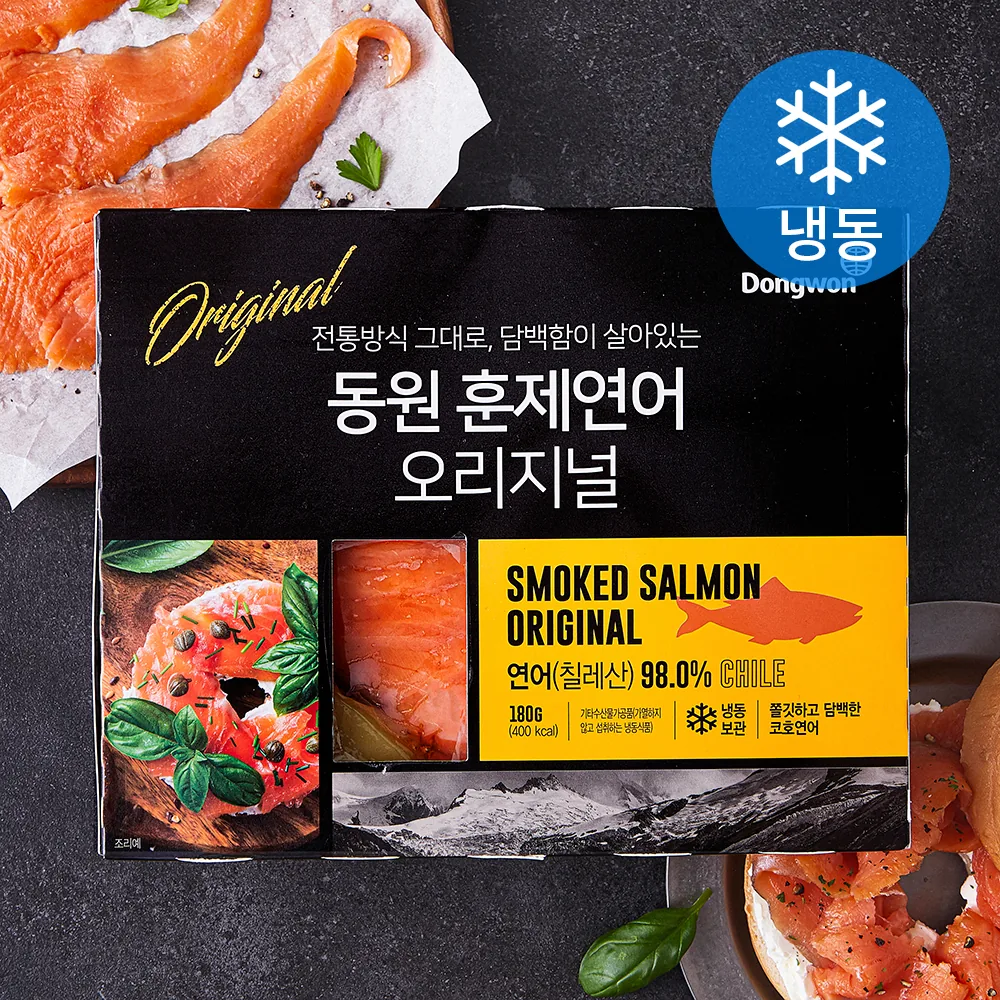 쿠팡 동원 훈제연어 오리지널 (냉동)