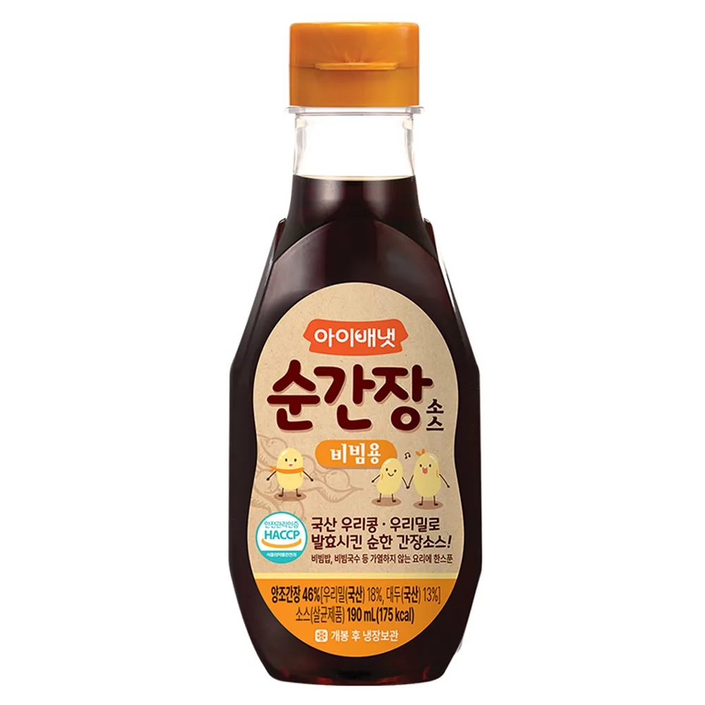 쿠팡 아이배냇 순 간장소스 190ml