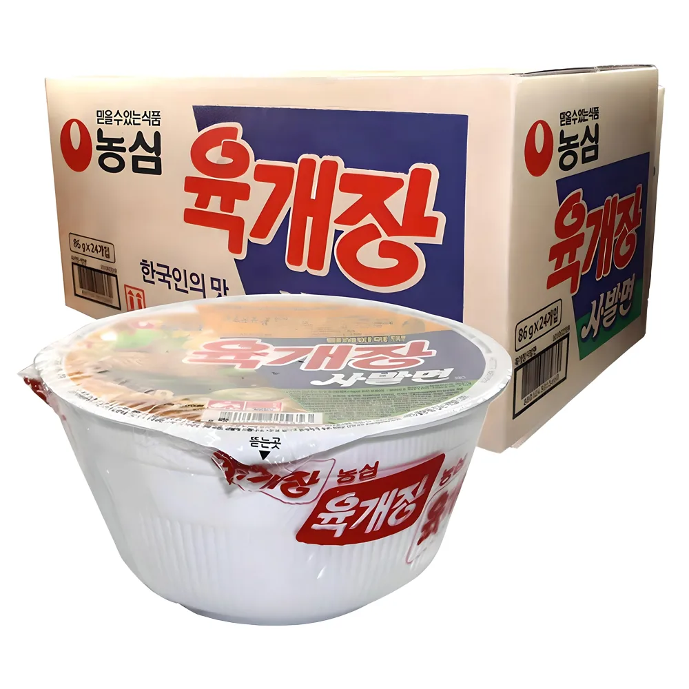 쿠팡 육개장 사발면 86g
