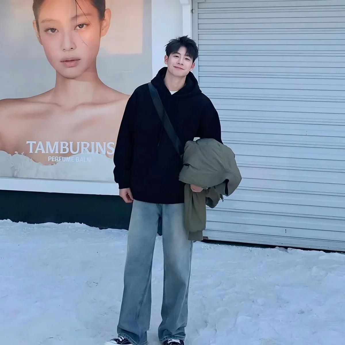 쿠팡 봄 남성 데일리 캐주얼 후드티 오버핏 검정 루즈핏 면소재