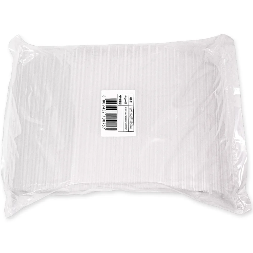 쿠팡 대성산업 일자 투명 벌크 버블티 스트로우 12 x 210 mm