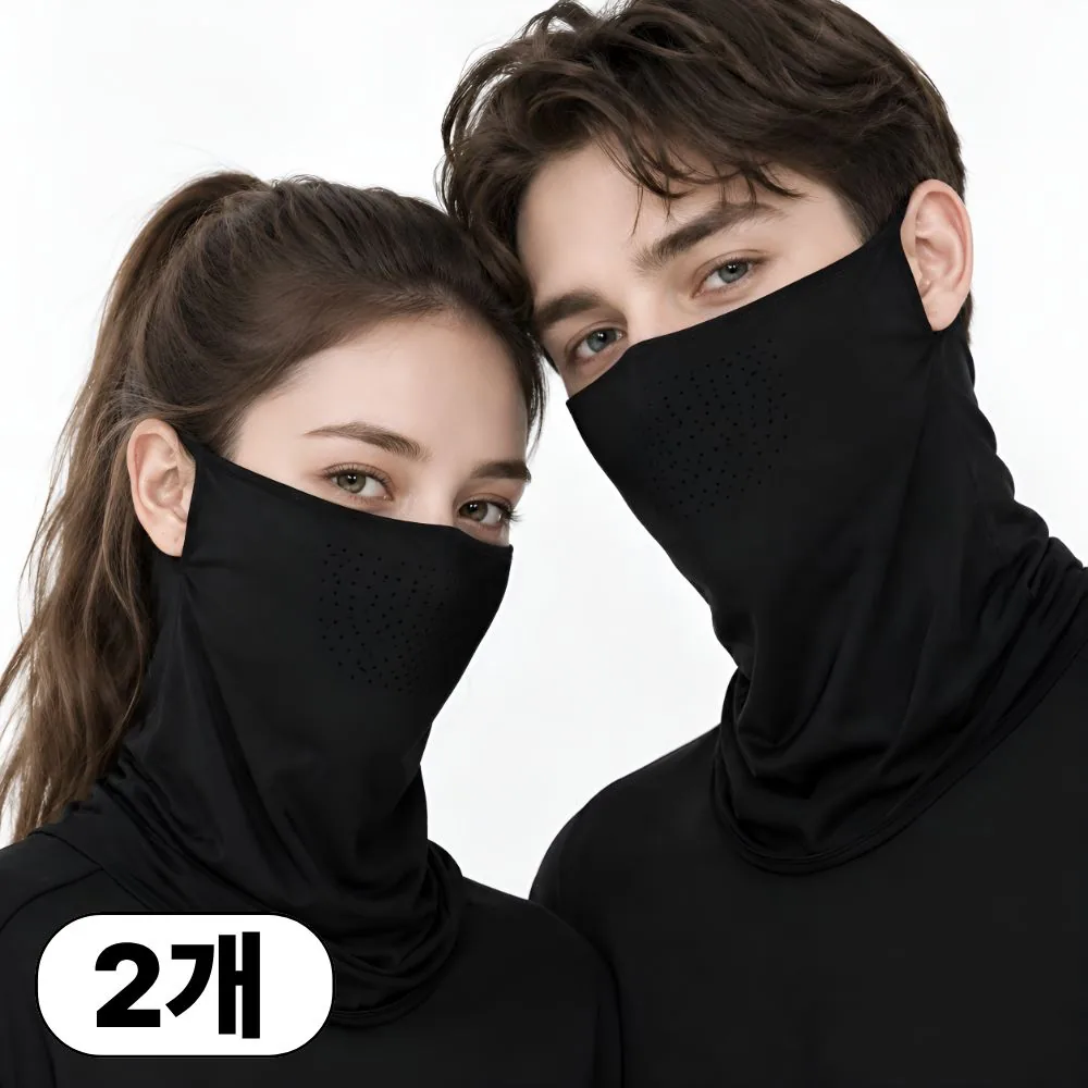 쿠팡 썬킵 자외선차단 쿨 스포츠 마스크 1+1