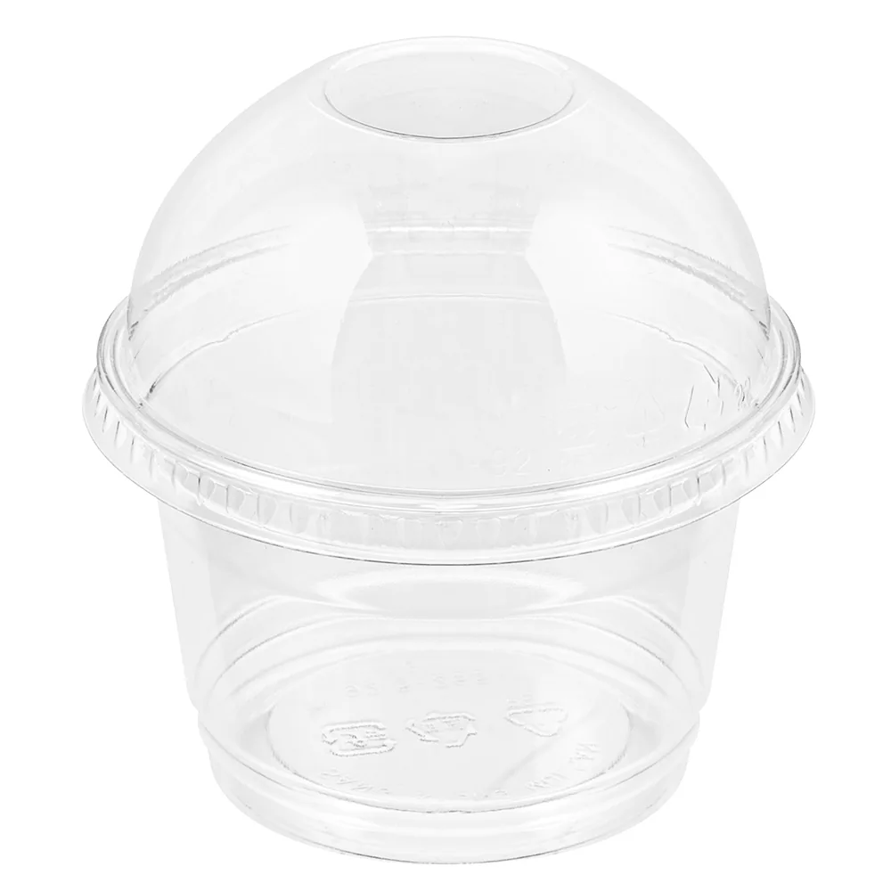쿠팡 탐사 PET 투명 디저트컵 265mL + 뚜껑
