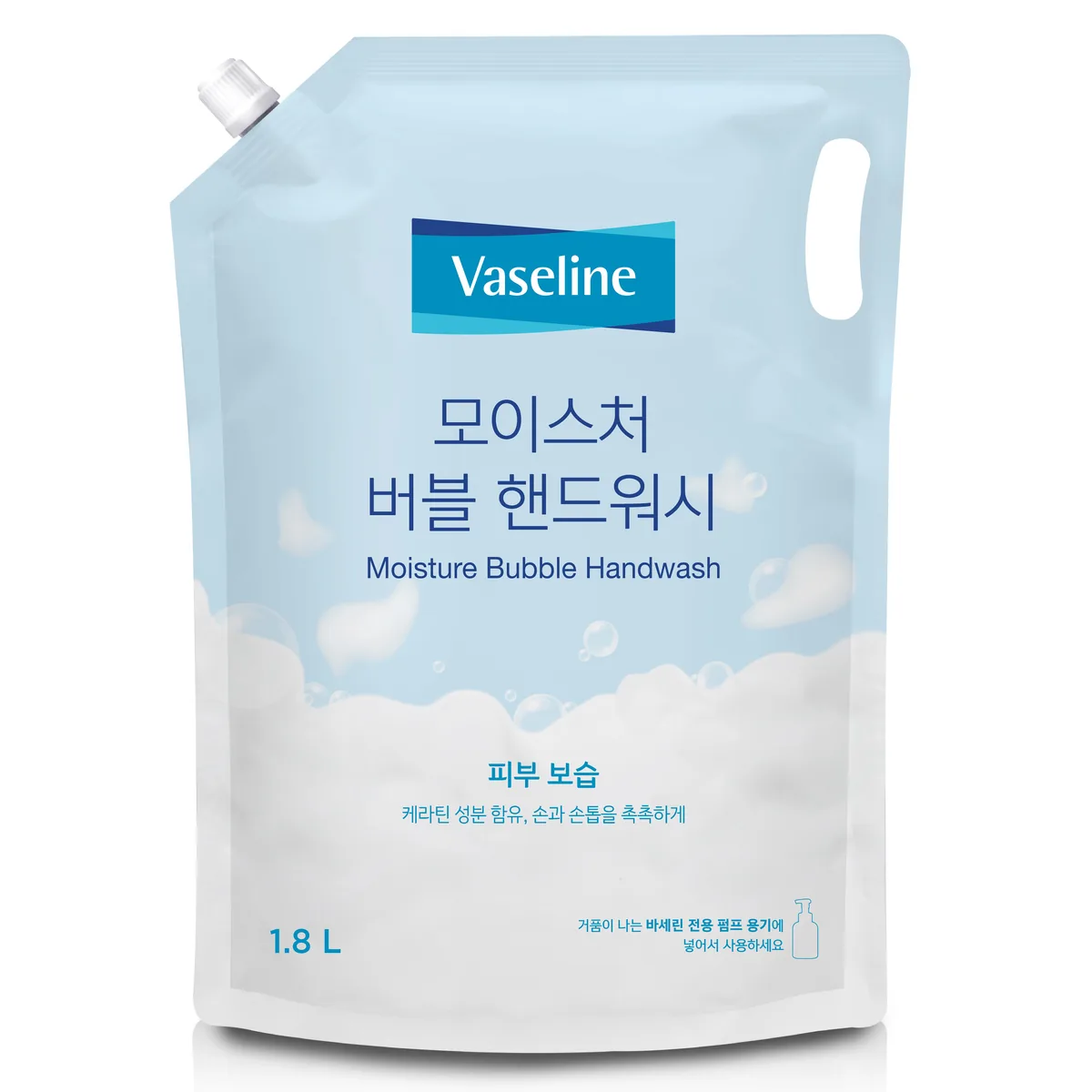 쿠팡 애경바세린 모이스처 버블 핸드워시 리필