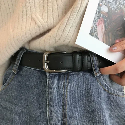 쿠팡 오프웨이 여성용 데일리 가죽벨트
