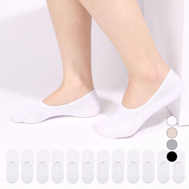 쿠팡 두발로 여성용 안벗겨짐 자물쇠 페이크삭스 12켤레