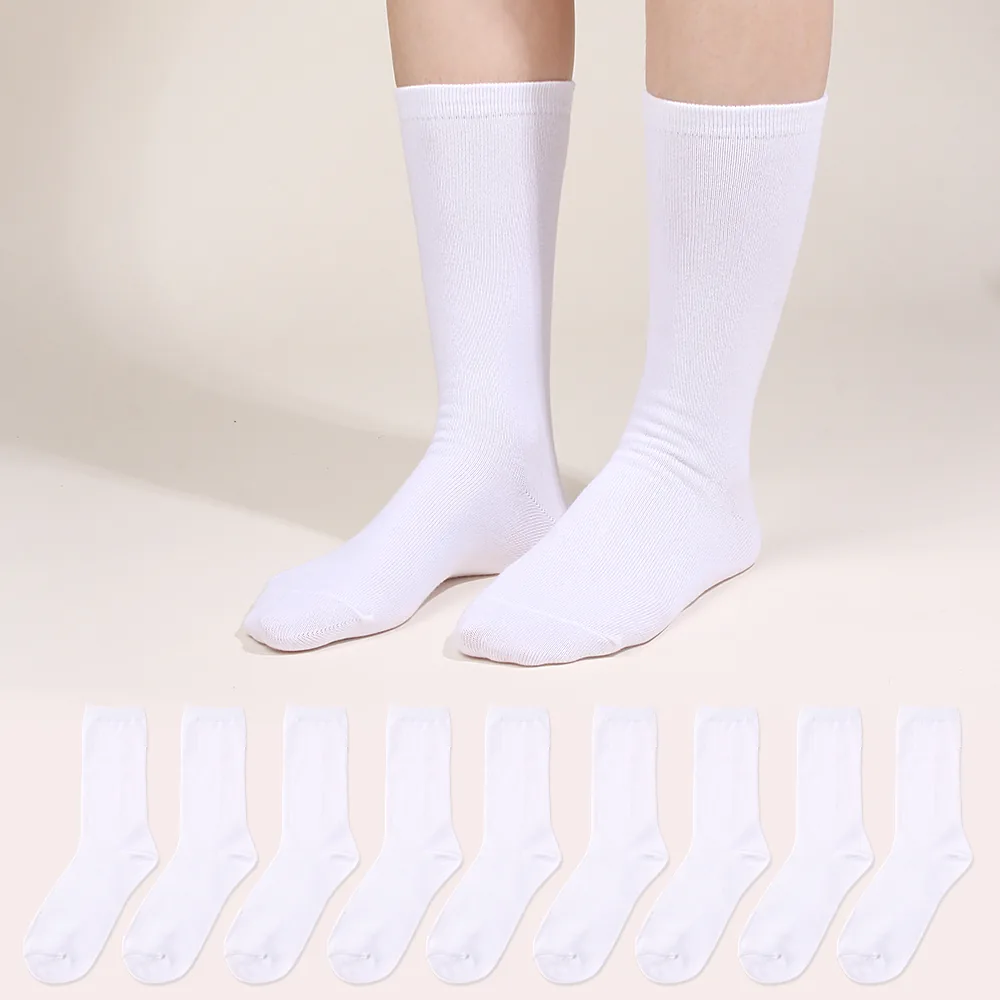 쿠팡 두발로 여성용 프리미엄 무지 장목 양말 10켤레