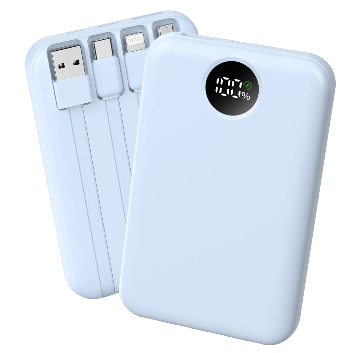 쿠팡 YEXXI 일체형 보조배터리 PD 22.5W 10000mAh 4개 멀티단자