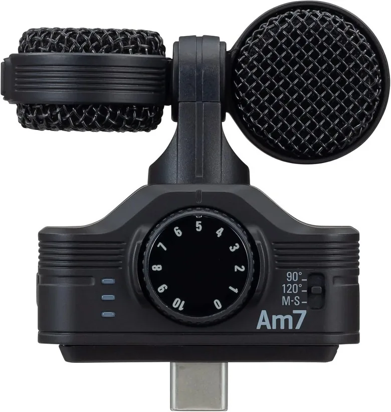 쿠팡 Zoom Am7 USB-C 스테레오 마이크 회전식 캡슐