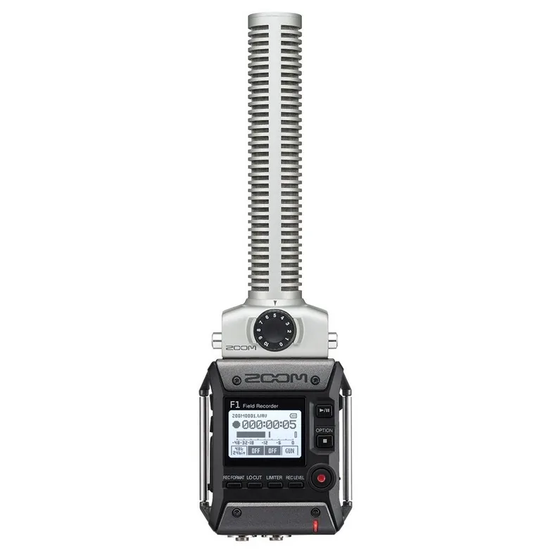 쿠팡 ZOOM F1-SP DSLRk 줌 필드 레코더 초지향성 샷건 마이크