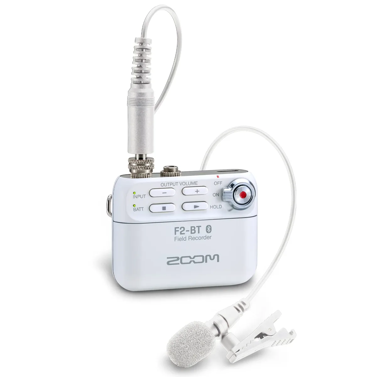 쿠팡 ZOOM F2-BTW Bluetooth 필드 레코더 화이트