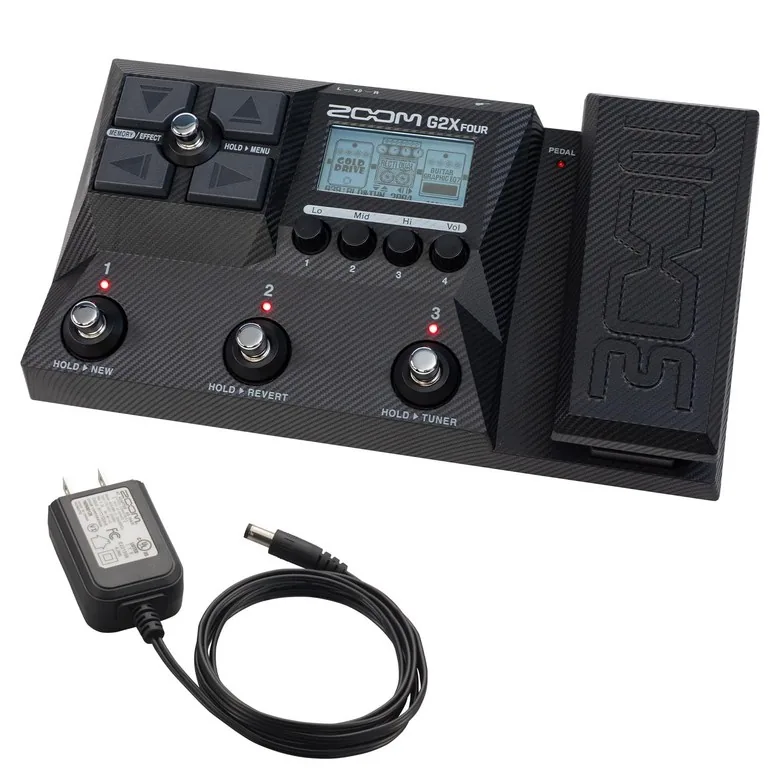 쿠팡 ZOOM G2X FOUR IR USB MFX 기타 멀티 이펙터 페달 79종 이펙트
