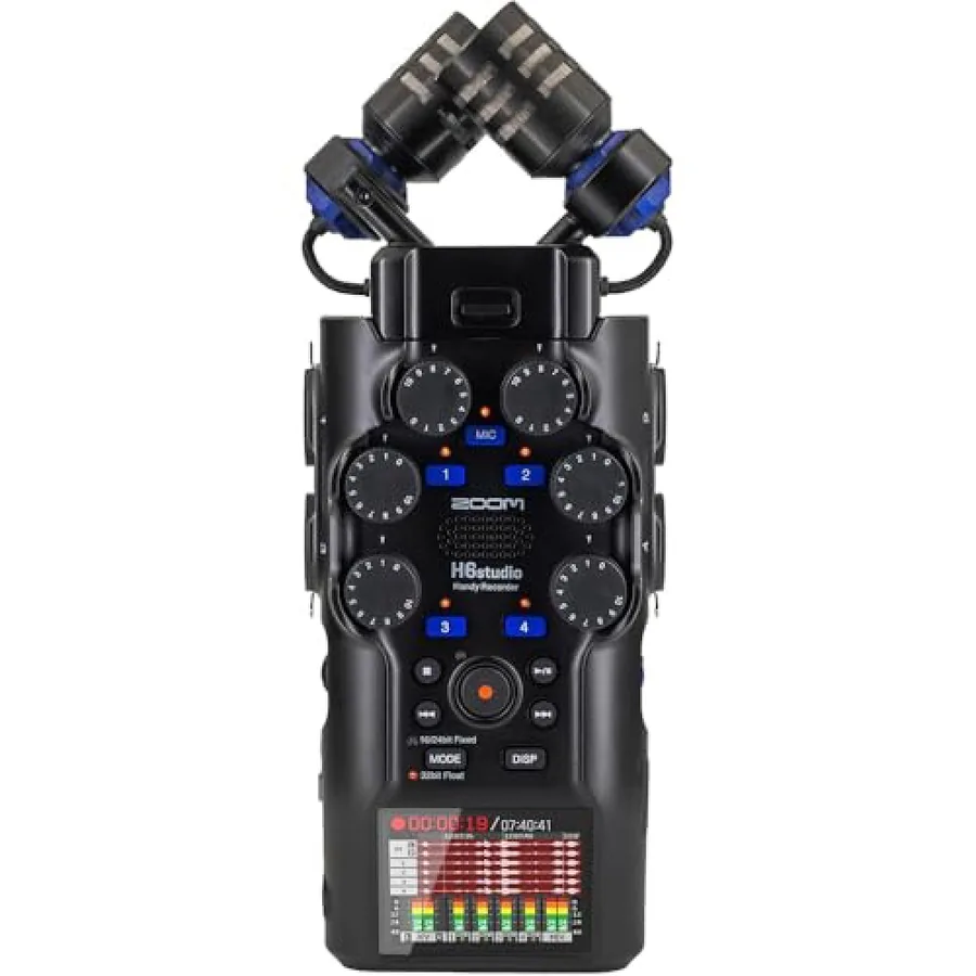 쿠팡 ZOOM H6 studio 핸디 레코더 6채널 입력 8트랙 동시 녹음