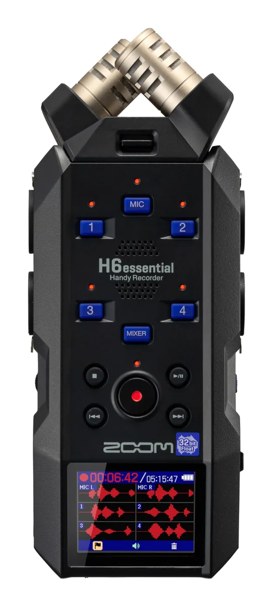 쿠팡 ZOOM H6essential 32bit 플로트 6 트랙 핸디 레코더