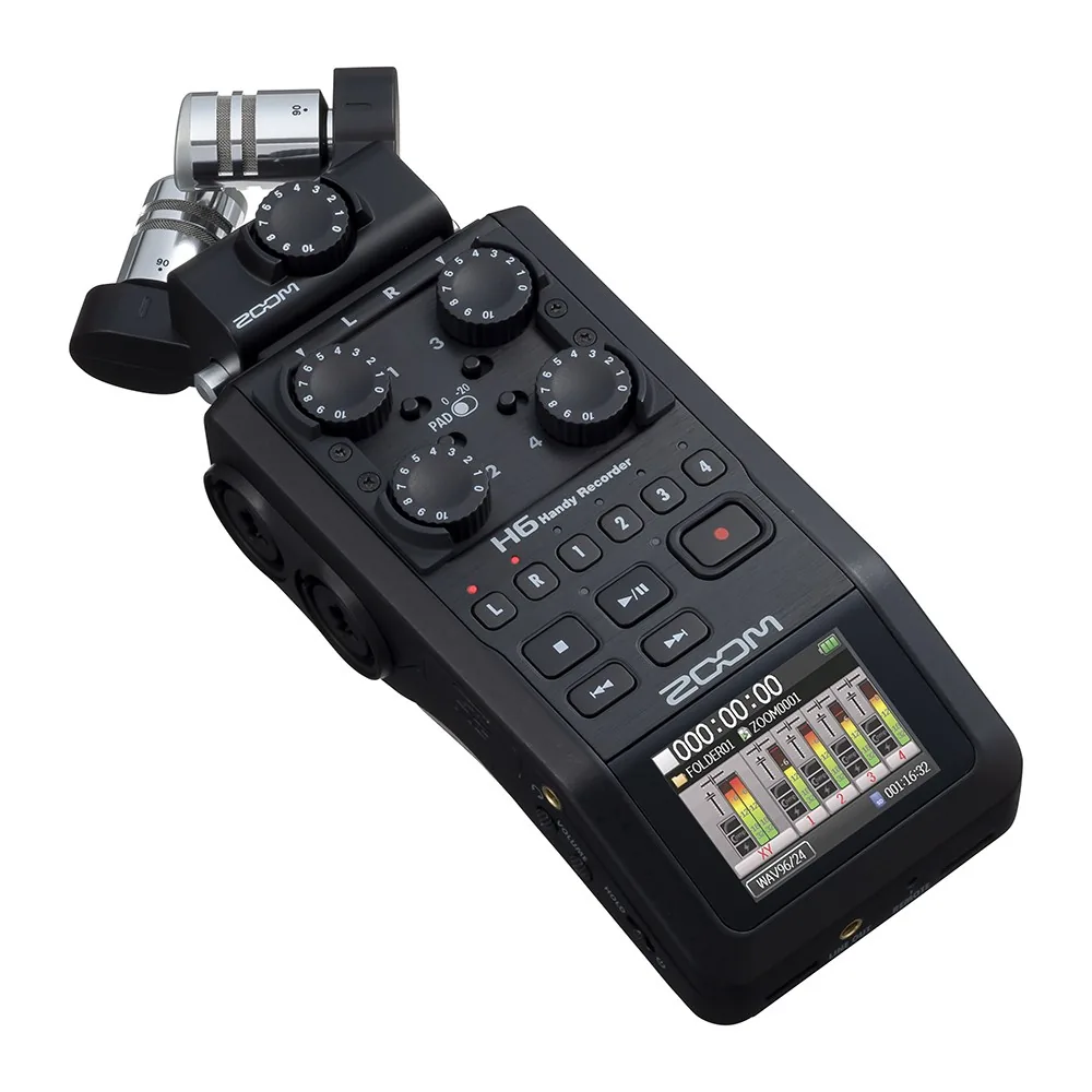 쿠팡 ZOOM H6 악기녹음기 6채널녹음 팟캐스트 마이크