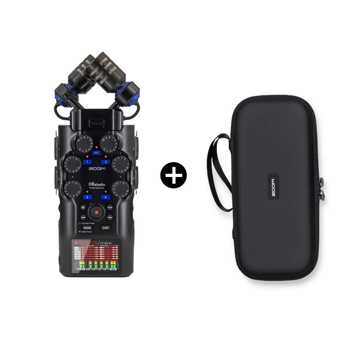 쿠팡 H6studio 핸디녹음기 ZOOM H6s 정품케이스포함