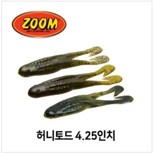쿠팡 ZOOM 줌 허니 토드 4.25인치 루어 웜