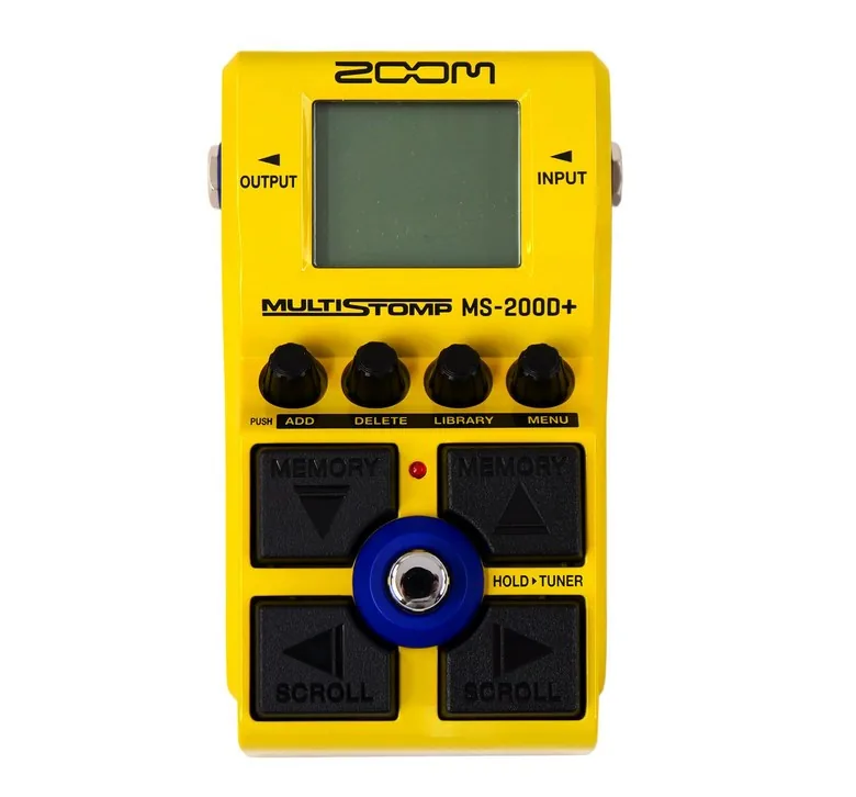 쿠팡 ZOOM MS-200D+ 멀티 스톰 페달 옐로우