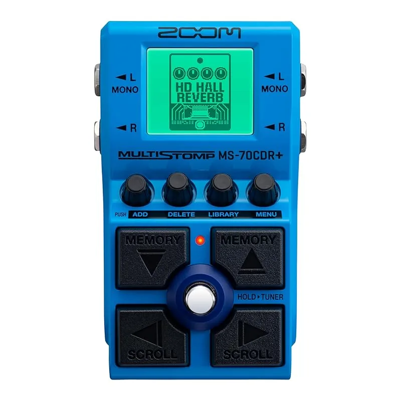 쿠팡 ZOOM MS70CDR 플러스 멀티 스톰프 박스 149종 이펙트 내장