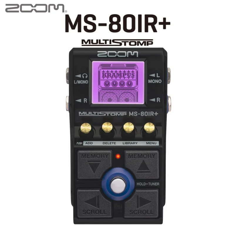 쿠팡 줌 MS-80IR+ 멀티스톰프 앰프 모델러 IR 페달