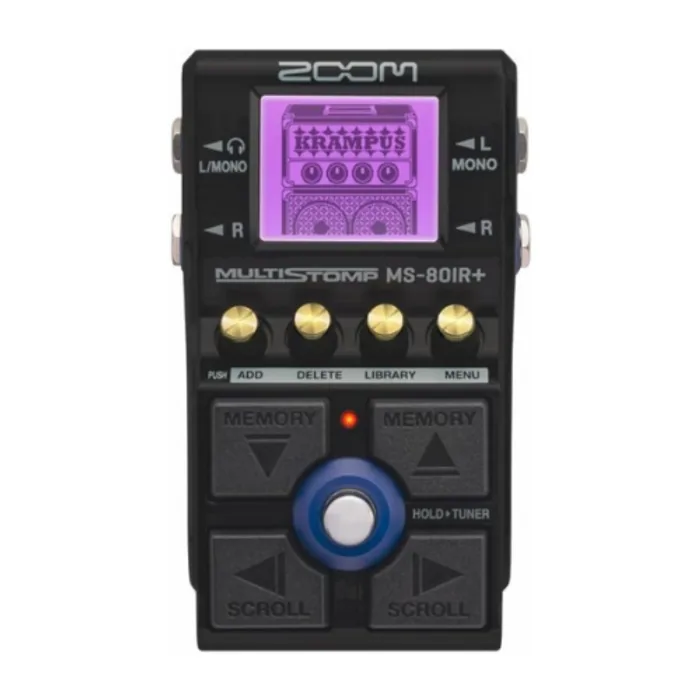 쿠팡 ZOOM MS-80IR Plus 멀티 스톰프 IR 앰프 시뮬레이터 페달
