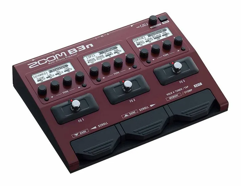 쿠팡 ZOOM 줌 베이스용 멀티 이펙트 프로세서 B3n